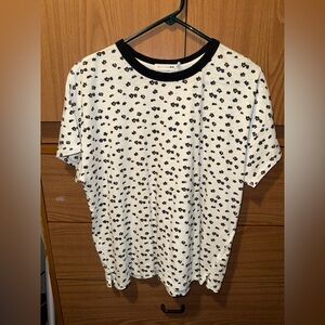 Rag and bone /jean floral tshirt